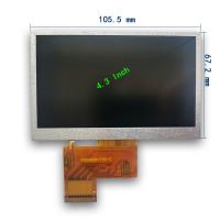 China IPS Transmissive TFT LCD Display 20 Pin MIPI Interface 250nit 480*800 factory