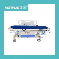 China Hospital Manual Crank Ambulance Stretcher Trolley To Patient Transport factory