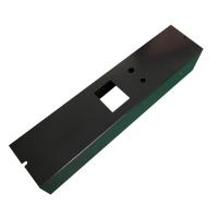 China High Precision Carbon Steel TV Bracket with Cold Stamping and OEM Black Powder Coating for sale