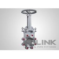 Quality Wear-resistant Knife Gate Valve With SS Or Ni-hard Deflection Cone for sale