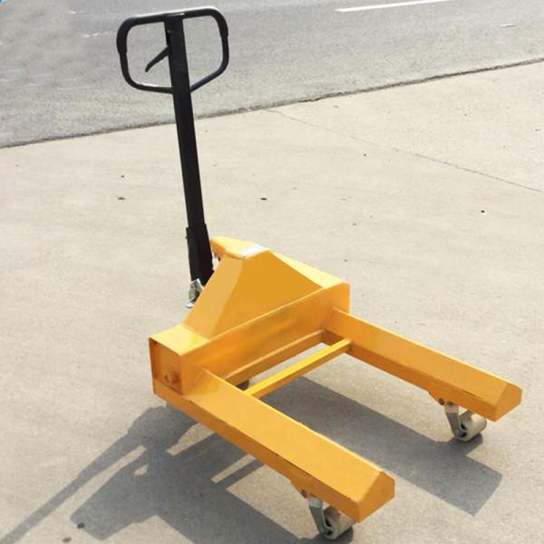 Quality 185mm KAD Reel 2000kg Hydraulic Hand Pallet Lifting Truck for sale