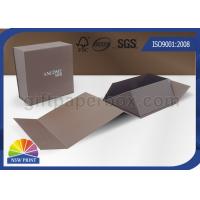 China Logo Printing Art Paper Gift / Watch Packaging Boxes , Foldable Packaging Paper Box factory