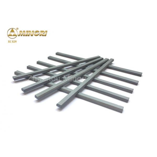 Quality Cemented Wood Cutting Tungsten Carbide Strips Cutter Flats Longs STB Grey Color for sale