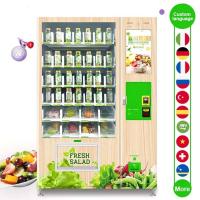 China Fresh Healthy Salad Vegetables Fruit Combo Vending Machine For Fruits And Healthy Food factory