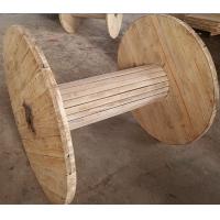China Ornamental Wooden Electric Cable Reels Wooden Spool Cable With Pine Wood for sale