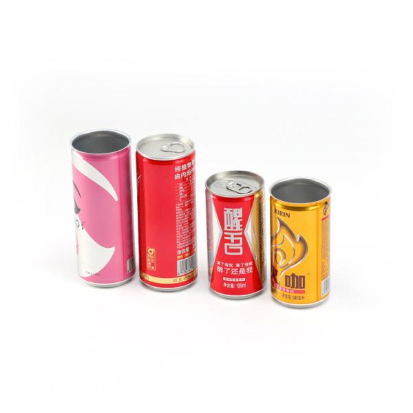 Quality 134mm Slim Style Food Beverage Packaging Aluminium Cans 330ml for sale