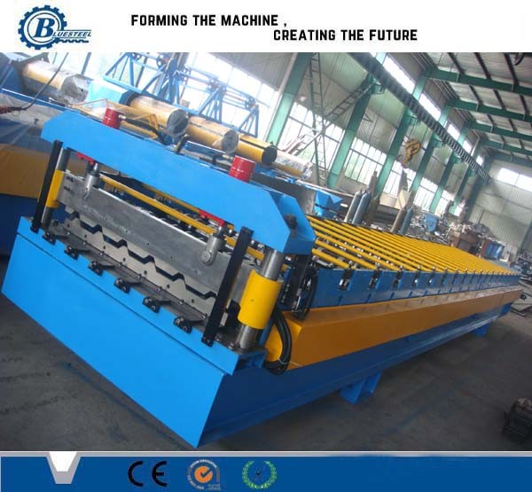 Quality Automatic Change Size IBR Metal Roofing Roll Forming Machine With Touch Screen for sale