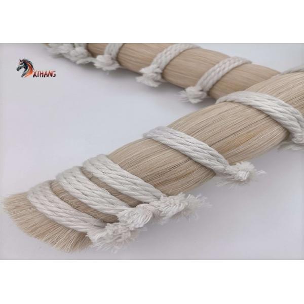 Quality White 100% Horse Tail Hair Extensions For Living Brush for sale