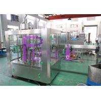 china High Speed Mineral Water Filling Machine , Automatic 18 Heads Monoblock Machine