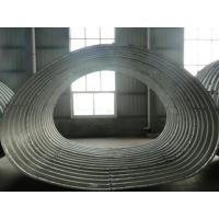 China Corrugated steel arch pipe factory