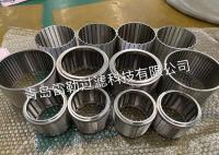 China 0.1mm Diameter 165mm Sand Mill SS316L Filter Screen factory