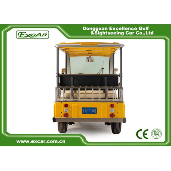 Quality 72V Trojan Battery Electric Sightseeing Bus for sale