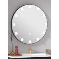 China Round Anti Fog Modern LED Bathroom Mirrors Adjustable Brightness factory