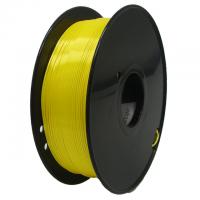 China yellow Flexible 0.2m 1kg / Roll PLA 3d Printer Filament factory
