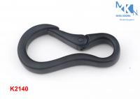 China Fashion Style Bag Snap Hook 10mm Inner Size Black Color For Handbags factory
