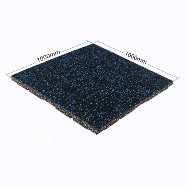 Quality Shock Absorb Fitness Rubber Flooring Nontoxic Rubber Gym Tiles for sale