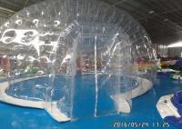 China Commercial Transparent Clear Bubble Tent Outdoor Inflatable Camping Tent With Rooms factory