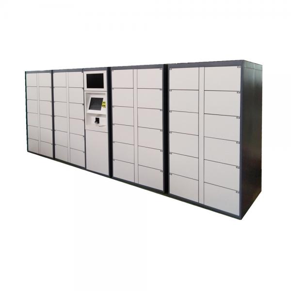 Quality Automatic Smart electronic locker parcel delivery rental click and collect for sale