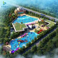 China Plastic Foam  Excellent Water Park Project Plan By Aqua Park Slide Factory factory