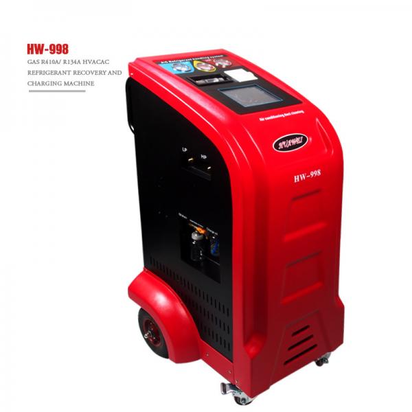 Quality HW-998 AC Refrigerant Recovery Machine 1HP 1000W AC Gas Charging for sale