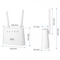China OEM 4G Dual SIM WiFi Router Support Voice Calling For Home Office factory