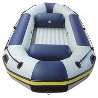 China 4 M Inflatable River Raft Double Layer Bottom 8 Person Inflatable Raft For Drifting factory