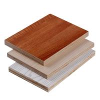 Quality CARB Certified 18mm Wood Grain Melamine Plywood For Kitchen Cabinet for sale
