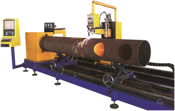 Quality 3 Axis CNC Pipe Cutting Machine Cutting Round Steel Pipes with High Precision for sale