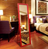 China Framed Square Wall Decor Mirror in multicolour for living room,dressing mirror factory