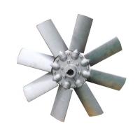 China Professional Aluminum Impeller Fan Blade for Horizontal Pressure Chamber Structure factory