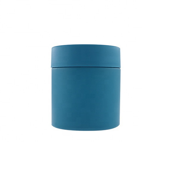 Quality Diameter 57mm Black UV Glass Jars CR Cap 60mm Glossy Matte Glass Jar Custom for sale