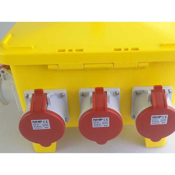 Quality Heavy Duty Temporary Power Distribution Box , IEC60529 Spider Power Box for sale