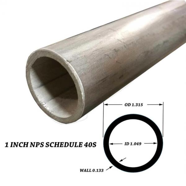 Quality Polishing Surface Cold Rolled F255 SS Pipe Seamless 1 NPS Schedule 40 for sale