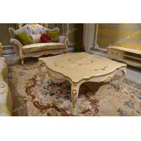 China Oval shape neoclassical wood tree trunk cocktail table FC-101C factory