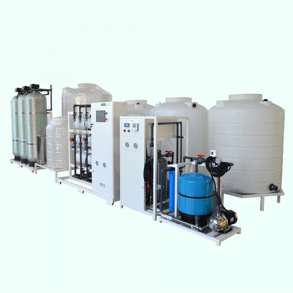 Quality Fully Automatic 500 LPH EDI Water Treatment Plant UV Lamp for sale