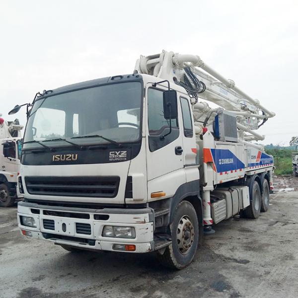 Quality 37m 265KW Boom Pressure Concrete Pump Truck Mounted ISUZU CYZ51Q for sale