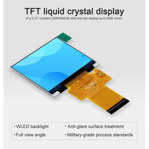 Quality SPI ILI9342C Serial Port Dots Matrix Touch Screen TFT Display 2.31 Inch IPS LCD for sale