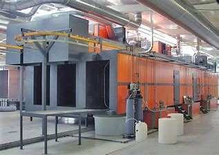 Quality 500kg/H Tilting Type  Automatic  Metal Coating Line Quick Drying for sale