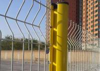 China Triangle Bend 3d Curved Welded Wire Fence Panels factory