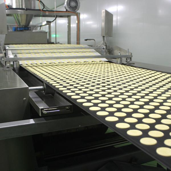 Quality Electric Food Grade Biscuit Production Line Conveyor Belt Machine For Cookies for sale