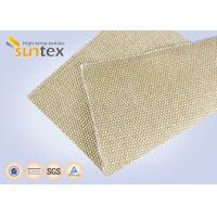 Quality Chemical Resistant High Temperature Fiberglass Cloth / High Heat Resistant for sale