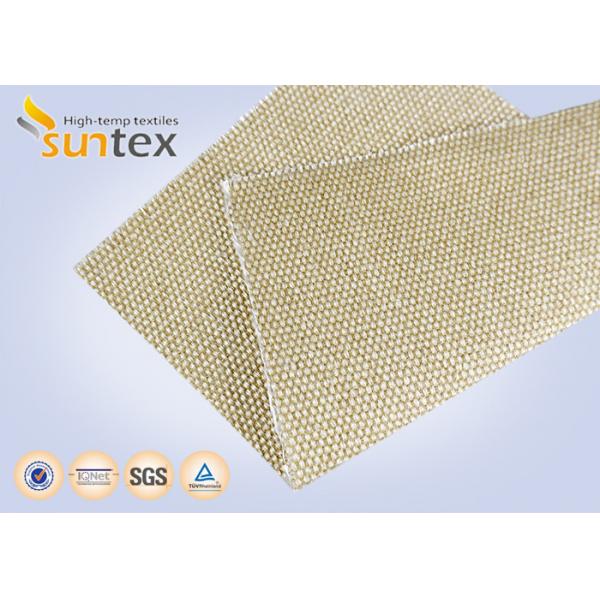 Quality Chemical Resistant High Temperature Fiberglass Cloth / High Heat Resistant Silica Cloth Abrasion for sale
