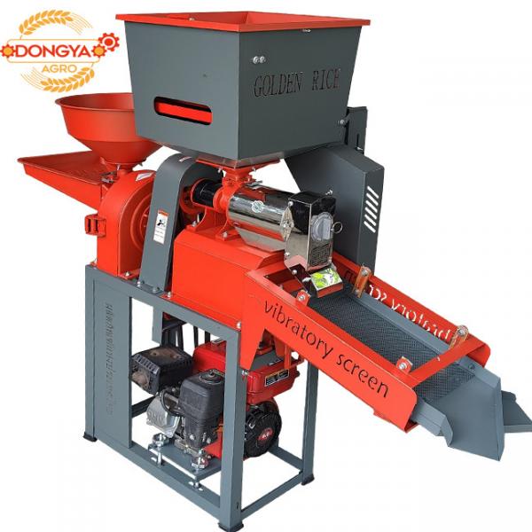 Quality Production Capacity 180kg/H Mini Rice Mill Combined Machine 7.0HP for sale