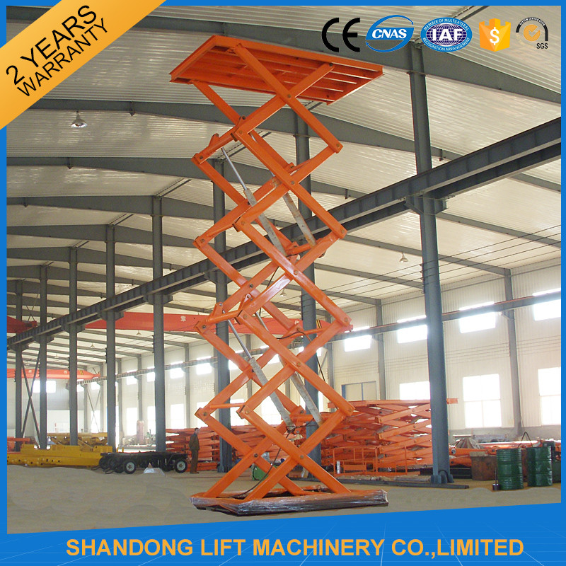 Quality CE Hydraulic Stationary Scissor Lift Work Table for Warehouse Cargo Lift for sale