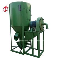 China 2 Tons Livestock Poultry Feed Machine Vertical Type Feed Mixer And Grinder Machine Emily factory