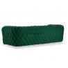 China Fabric Green Color 2 Seat Velvet Sofa Chesterfield Sofa Modern for Living Room. factory