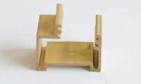 China Extruded Brass Profiles Brass Alloy Construction Materials For Decoration factory
