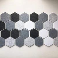 Quality Soundproof Harmless Acoustic Polyester Panels , Multipurpose PET Acoustic Board for sale