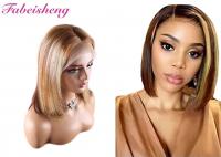 Buy cheap Achieve a Glamorous Look with Highlight Color Lace Front Bob Wig from wholesalers