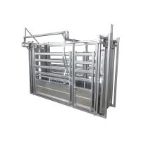 china Heavy Duty Cattle Panels With Weight Scale , Safe Metal Livestock Panels